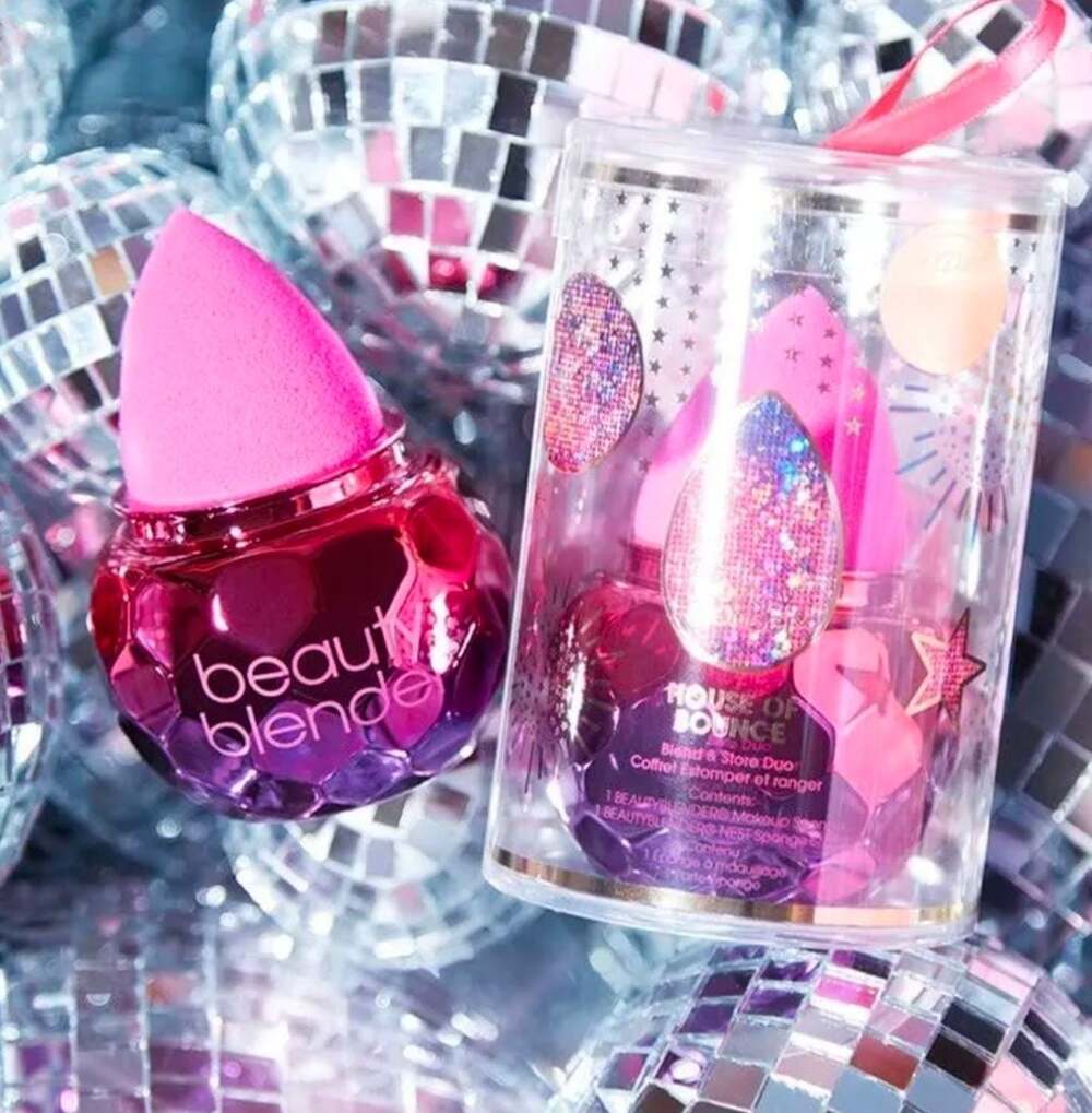 Beautyblender House of Bounce Blend & Store Duo Makeup Sponge and Nest Stand